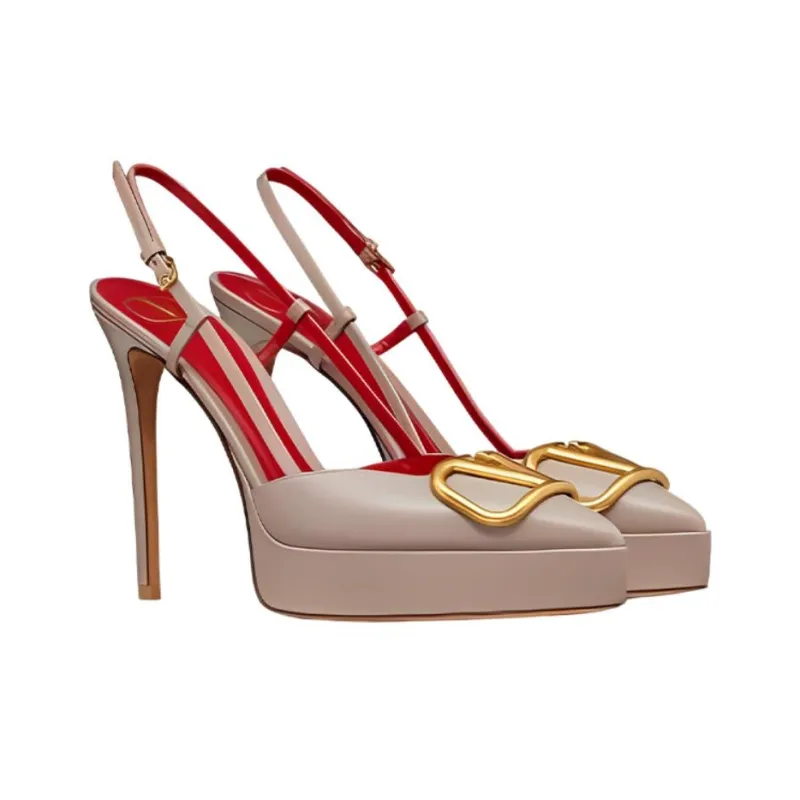 Valentino Garavani VLogo Signature 120mm Slingback Pumps-2