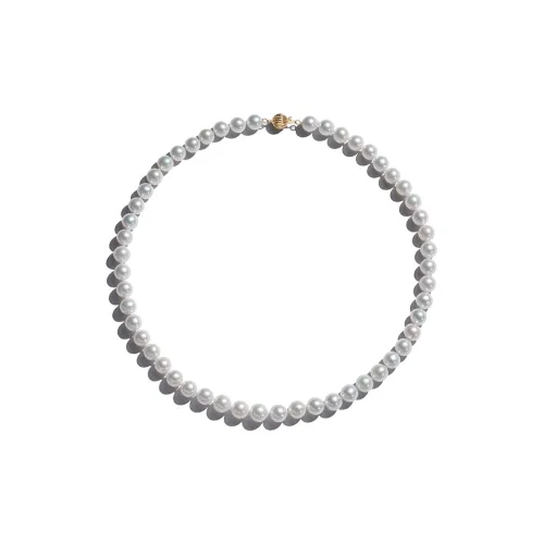 BRIR Freshwater Pearl Elegance Advanced Sensual Versatile Necklace Collarbone Chain Women's