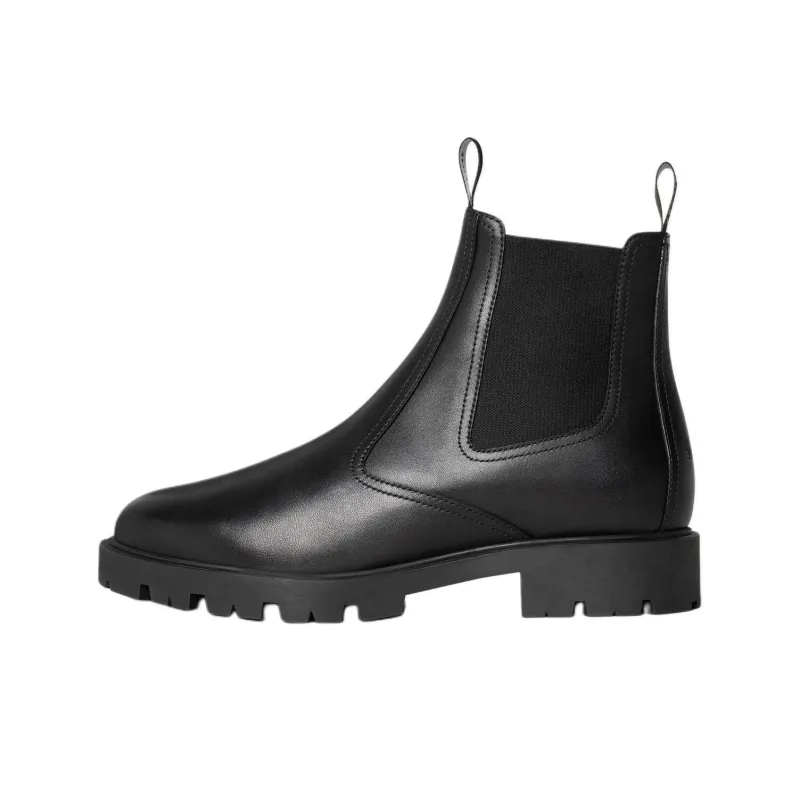 CELINE Short Chelsea Boots Men's Black-0