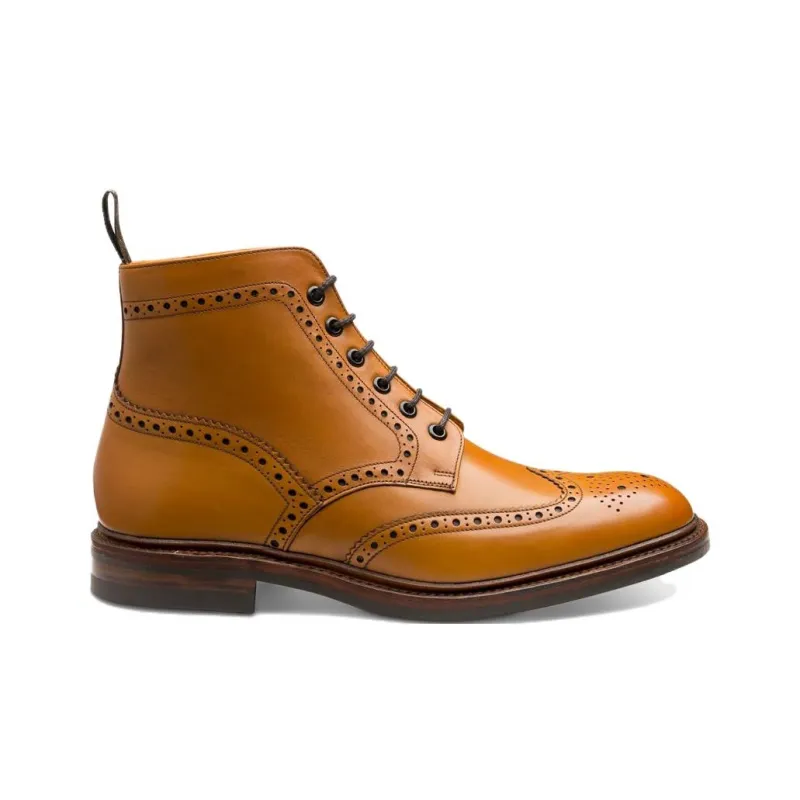 LOAKE Burford Ankle Boots Men's Tan-1