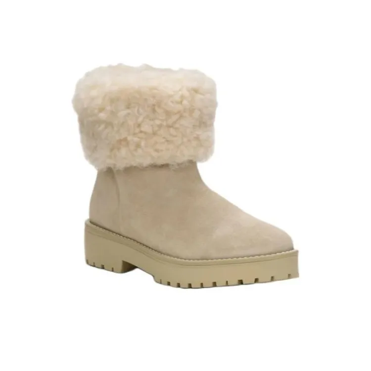 CULT GAIA Ankle Boots 3.8cm Women's Beige-3