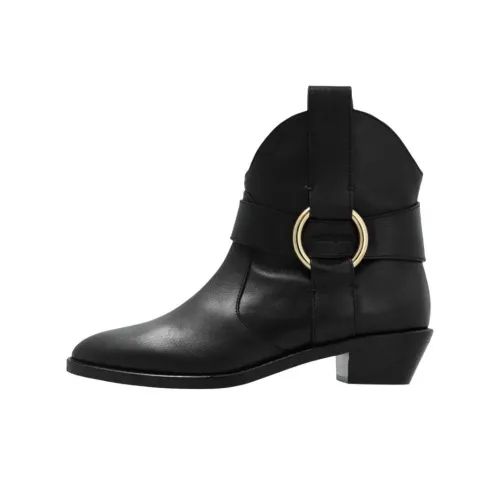 See By Chloe 45mm Ankle Leather Boots Women's