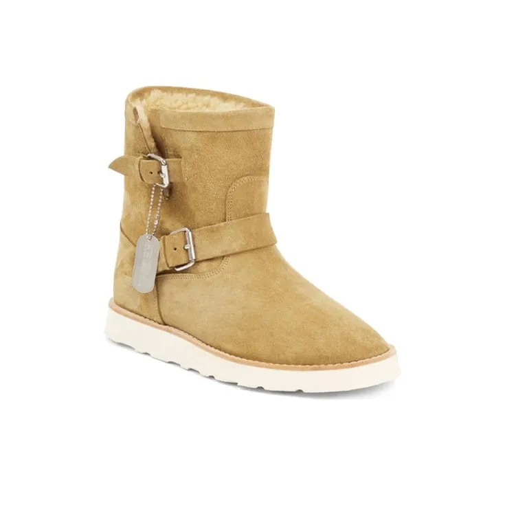 KENZO Takumi Takada Ankle Boots Men's Brown-2