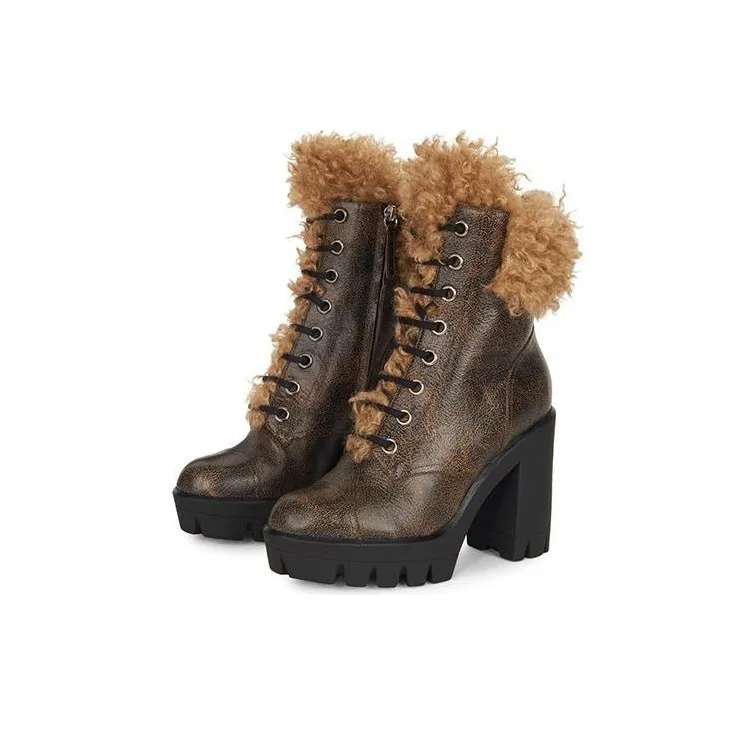 Giuseppe Zanotti Tonix Winter Shearling-trim Boots Women's-3