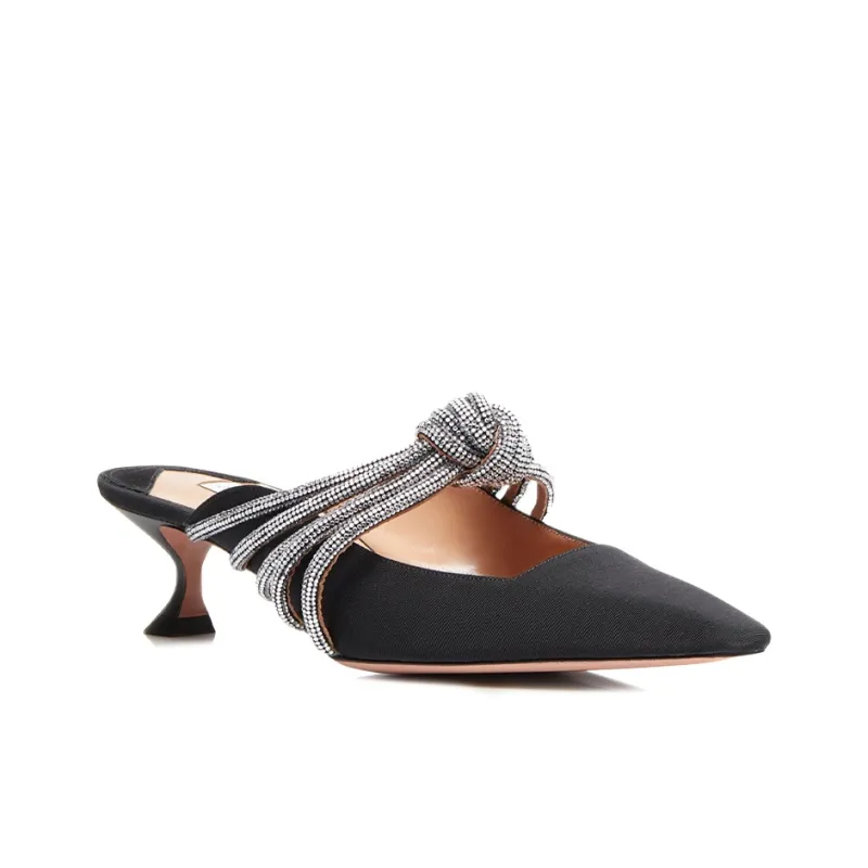 AQUAZZURA Celeste Slim Heel High Heels Women's Black-2