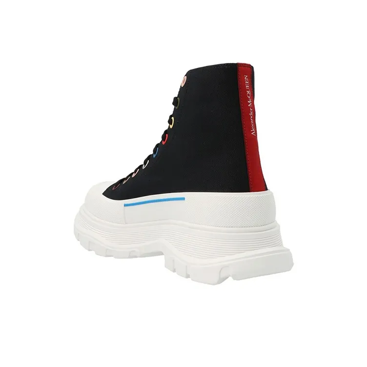 Alexander McQueen Tread Slick Lace-Up Boots-3