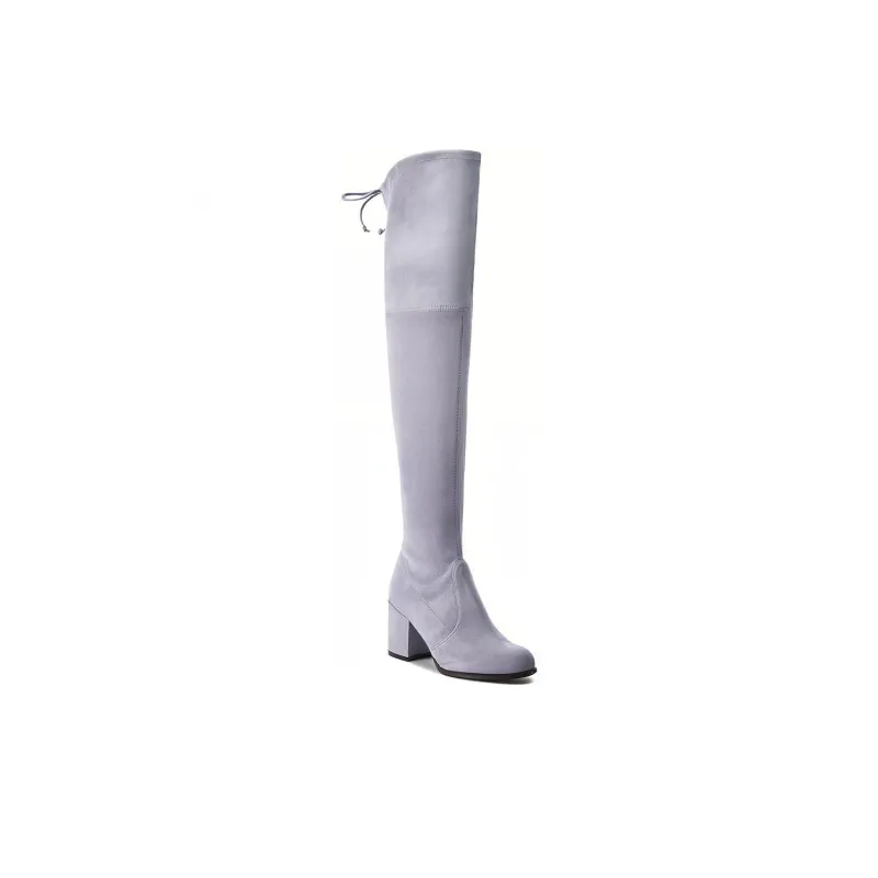Stuart Weitzman/SW SW TIELAND Over-the-knee Boots Women's Gray-2