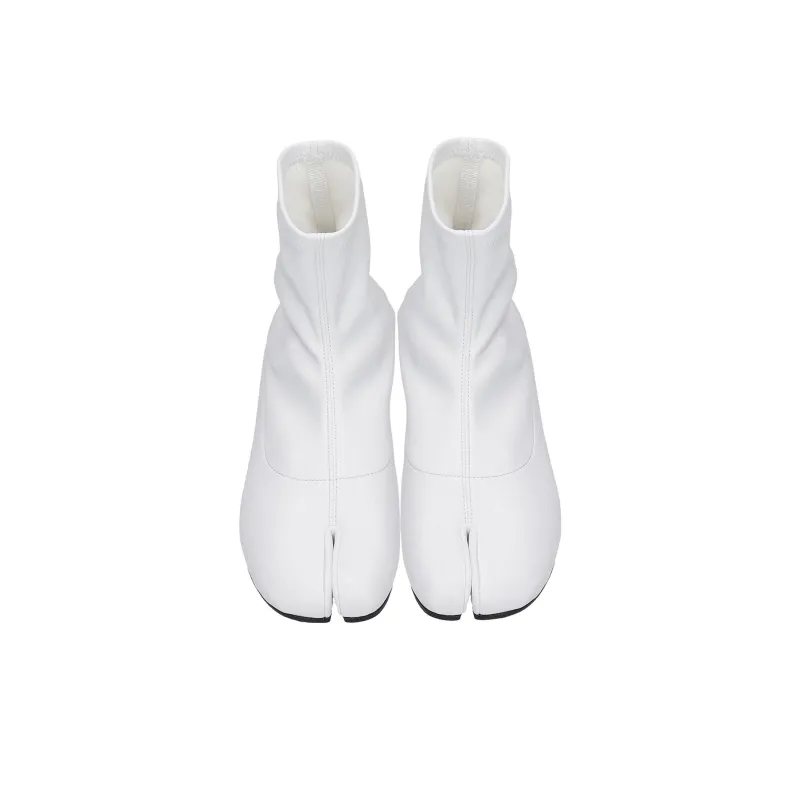 Maison Margiela Tabi Ankle Boots Women's White-3