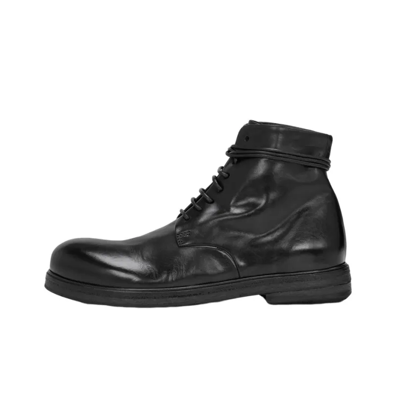 Marsèll Round-Toe Lace-Up Ankle Boots Women's-0