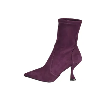 stuart weitzman XCurved 85mm Sock-style Boots