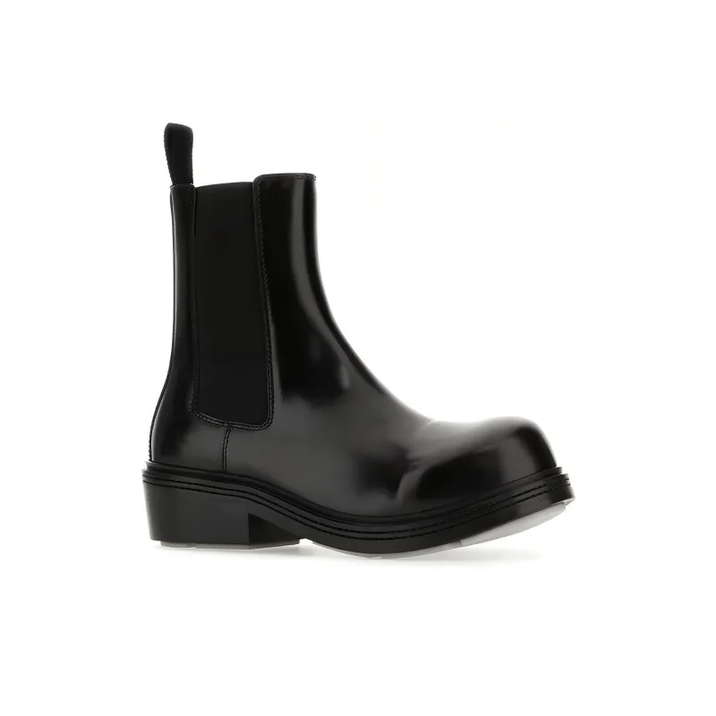 Bottega Veneta Block Heel Ankle Boots-2