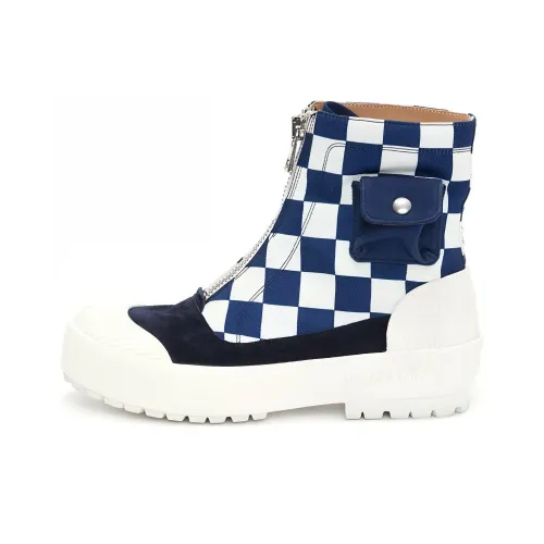 JW Anderson Ankle boots PVC Women's Blue White Black