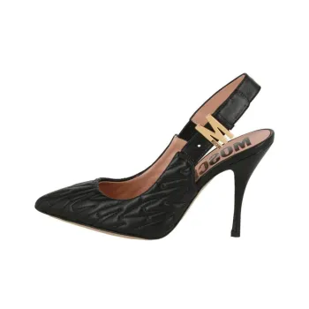 MOSCHINO Slim Heel High Heels 9.5cm Women's Black