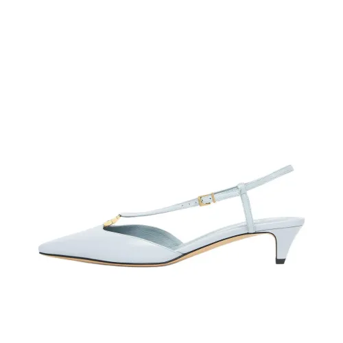 FENDI FFold Slingback Low Heeled Pumps