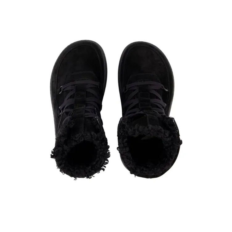 GIABORGHINI Flatform Lace-up Suede Boots-3