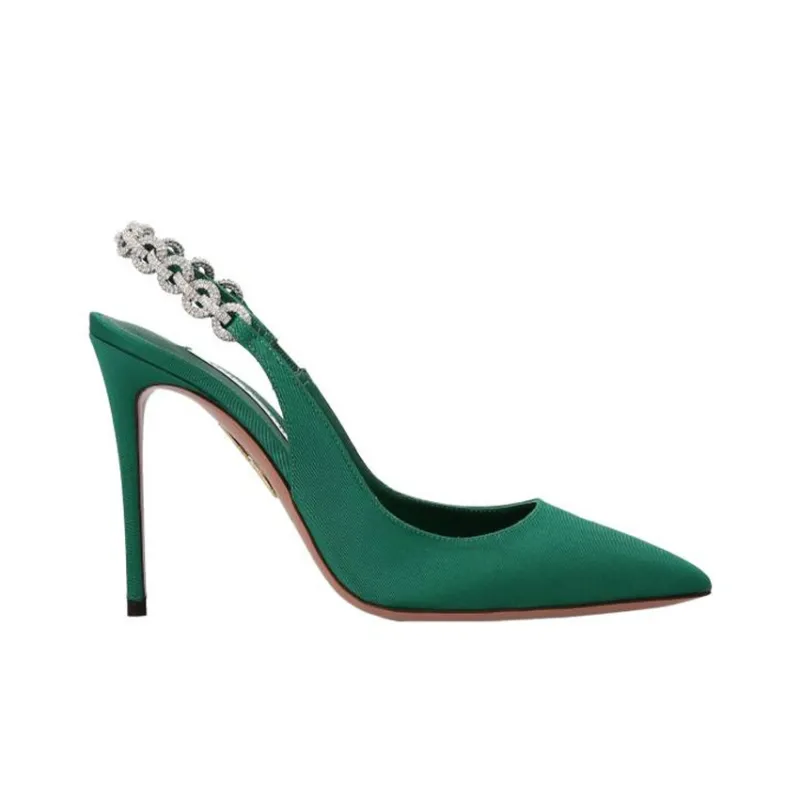 AQUAZZURA Crystal-embellished 110mm Pumps-1