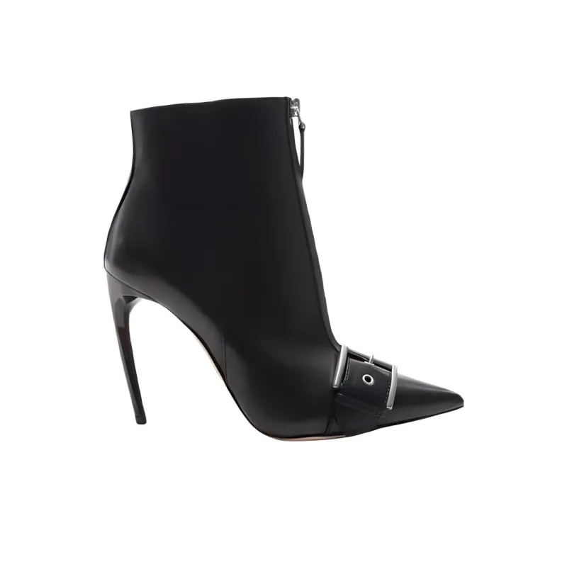 Alexander McQueen Ankle Boots Women's Black-1