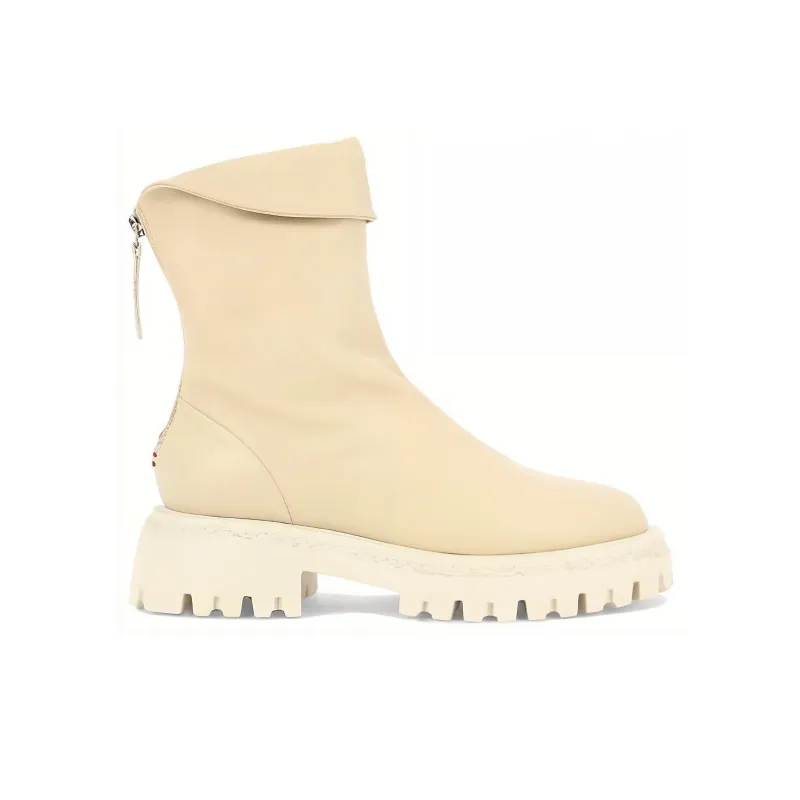HALMANERA Ankle Boots Women's White-1