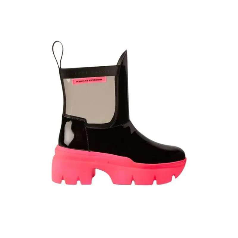 Giuseppe Zanotti Apocalypse Riot Logo patch Boots-1