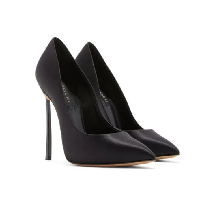 Casadei Blade Twenties 120mm Satin Pumps-2