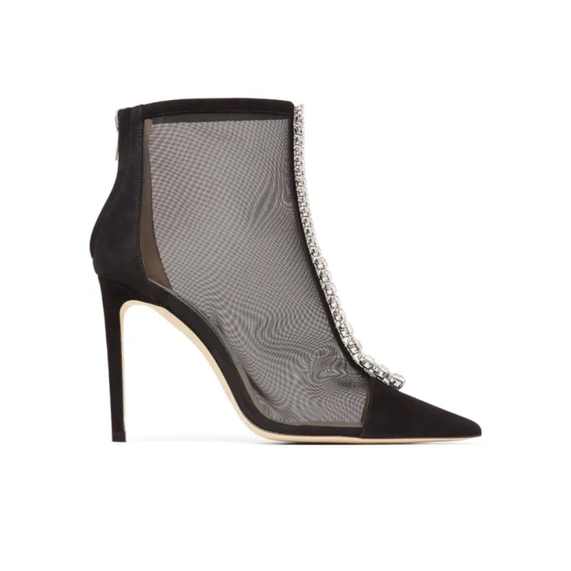Jimmy Choo Bing 100mm Ankle Boots-1