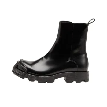 DIESEL D Hammer Round Toe Ankle Boots