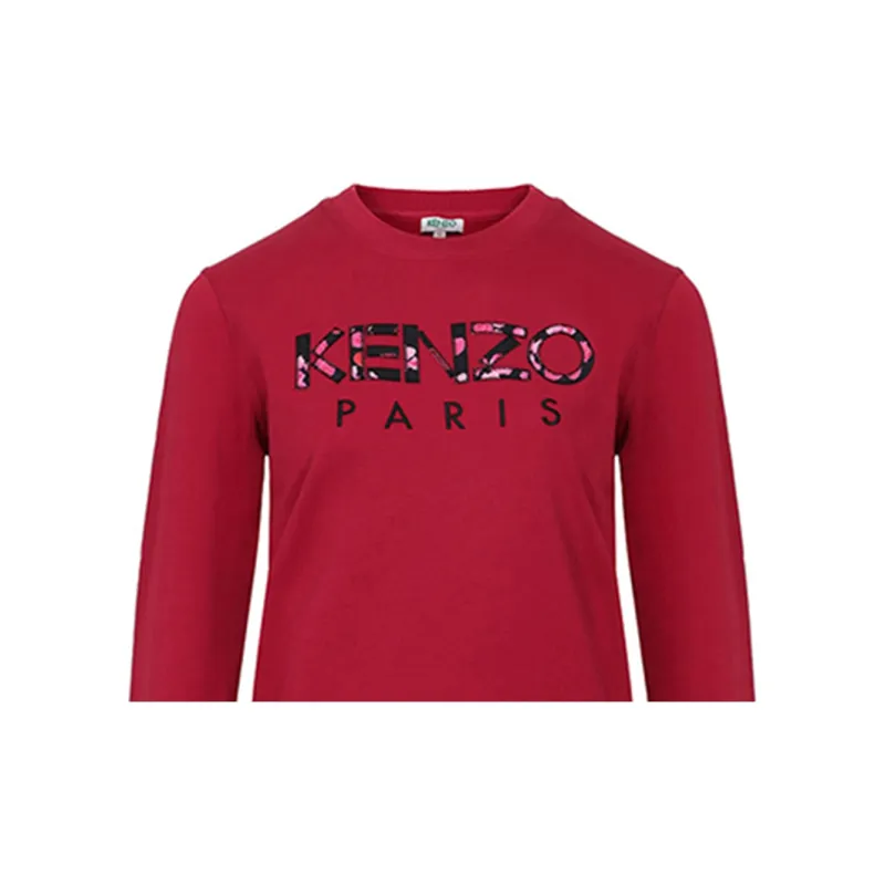KENZO Sweatshirts Women's Cherry Red-4
