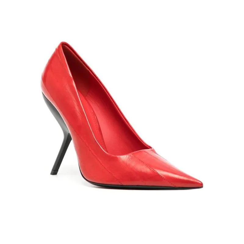FERRAGAMO Eva 105mm Leather Pumps-2