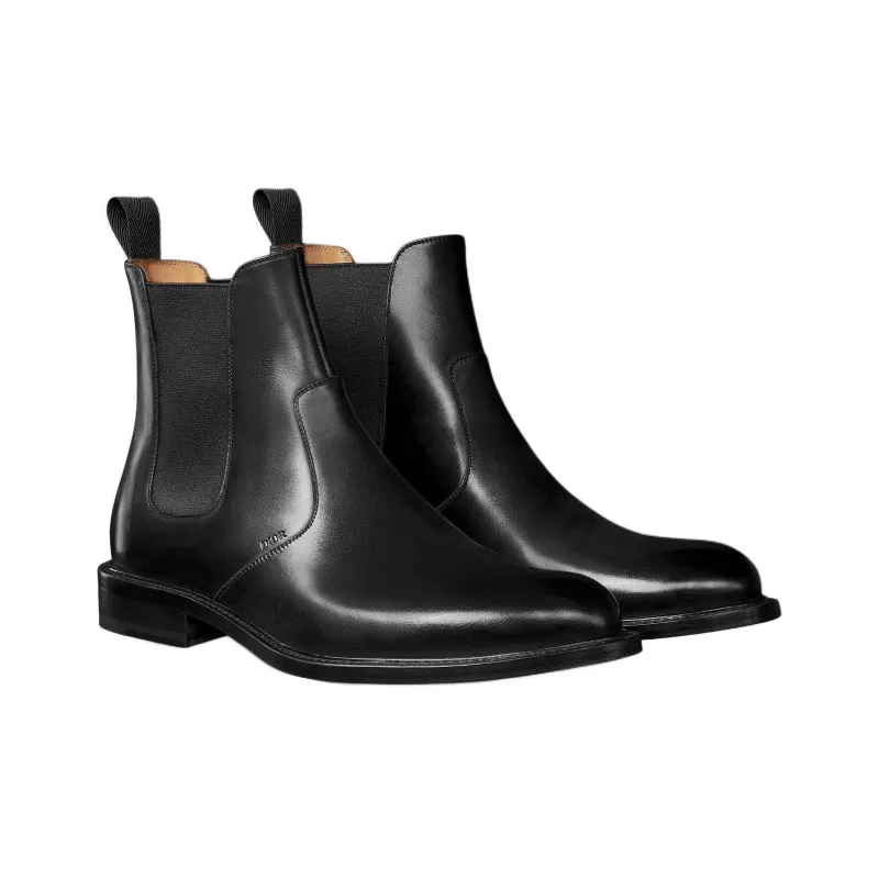 DIOR Embassy Short Chelsea Boots Men's Black-2