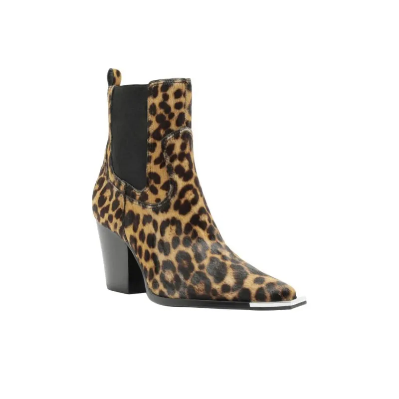 Schutz Bota Tinna Short Chelsea Boots 8.3cm Women's Yellow-2