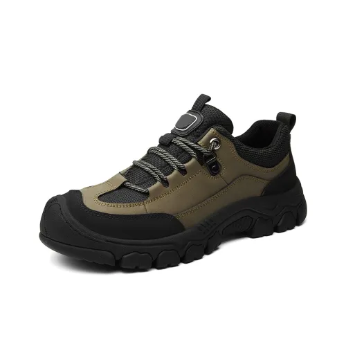 Bull Thunder Anti Slip Wear Resistant Low Top Hiking Shoes Men's