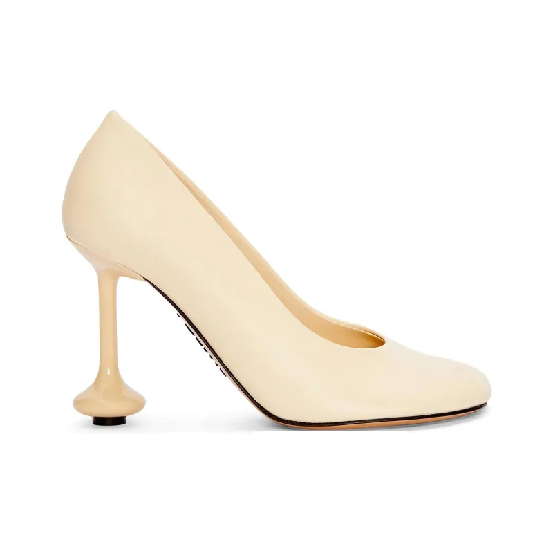LOEWE Toy Slim Heel High Heels 9cm Women's Nude-1