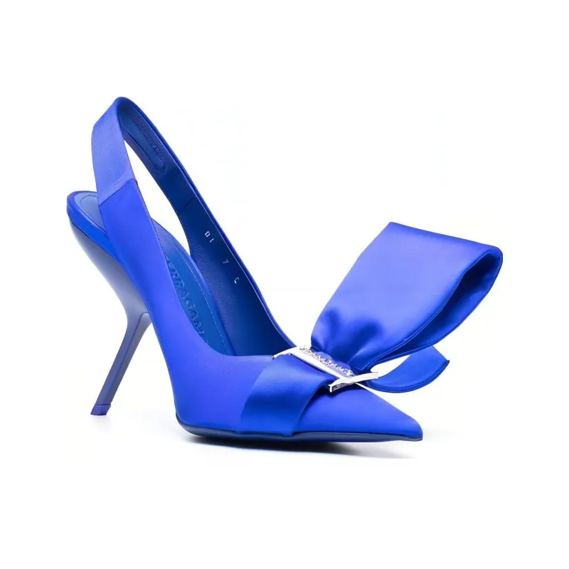 FERRAGAMO High Heels 12cm Women's Blue-3