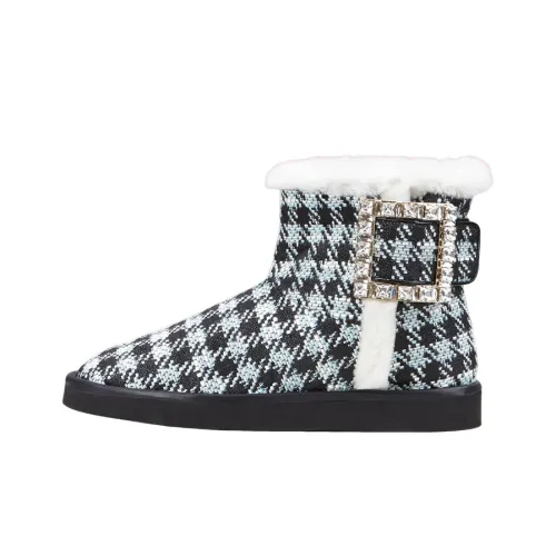 Roger Vivier Ankle Boots Women's Black White