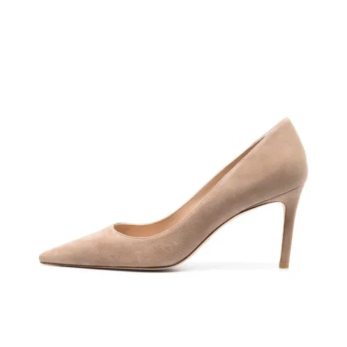 stuart weitzman Pointed-toe 75mm Suede Pumps