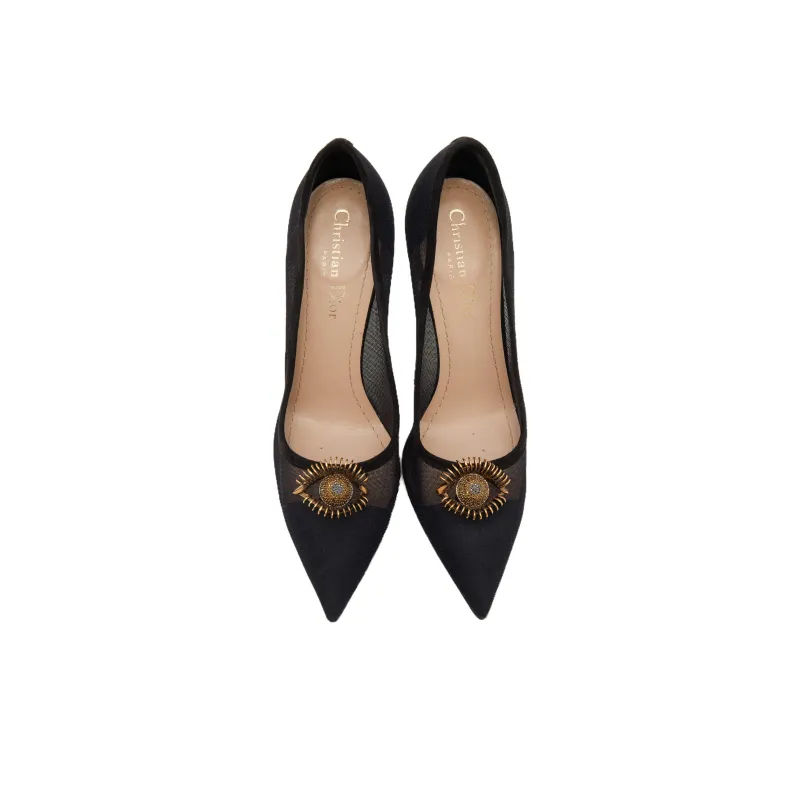 DIOR Surreal High Heels 9cm Women's Black-3