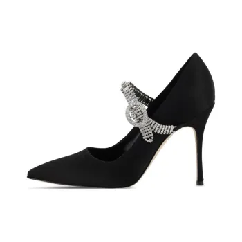 MANOLO BLAHNIK Slim Heel High Heels 10.5cm Women's Black