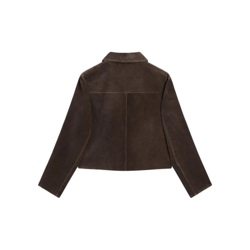 Massimo Dutti Jackets & Coats Women's Brown-1