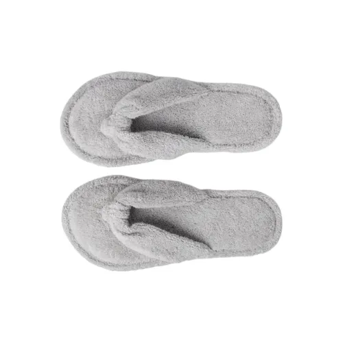 JOYTOUR Disposable Towel Fabric Flip-Flops Thong Clip-Toe Slippers Home Slippers One Size