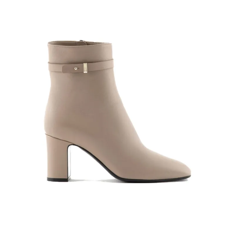 EMPORIO ARMANI Ankle Boots 7cm Women's Light Brown-1