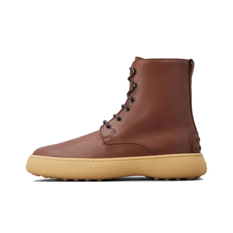 TOD'S W. G. Ankle Boots Men's Brown-0