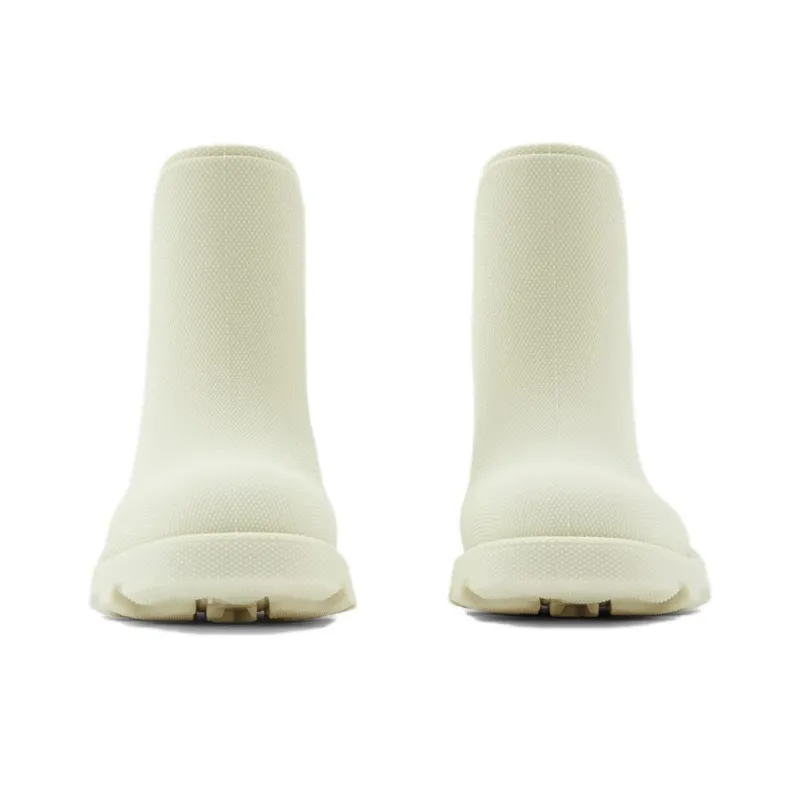 Burberry Ankle Boots Women's White-2