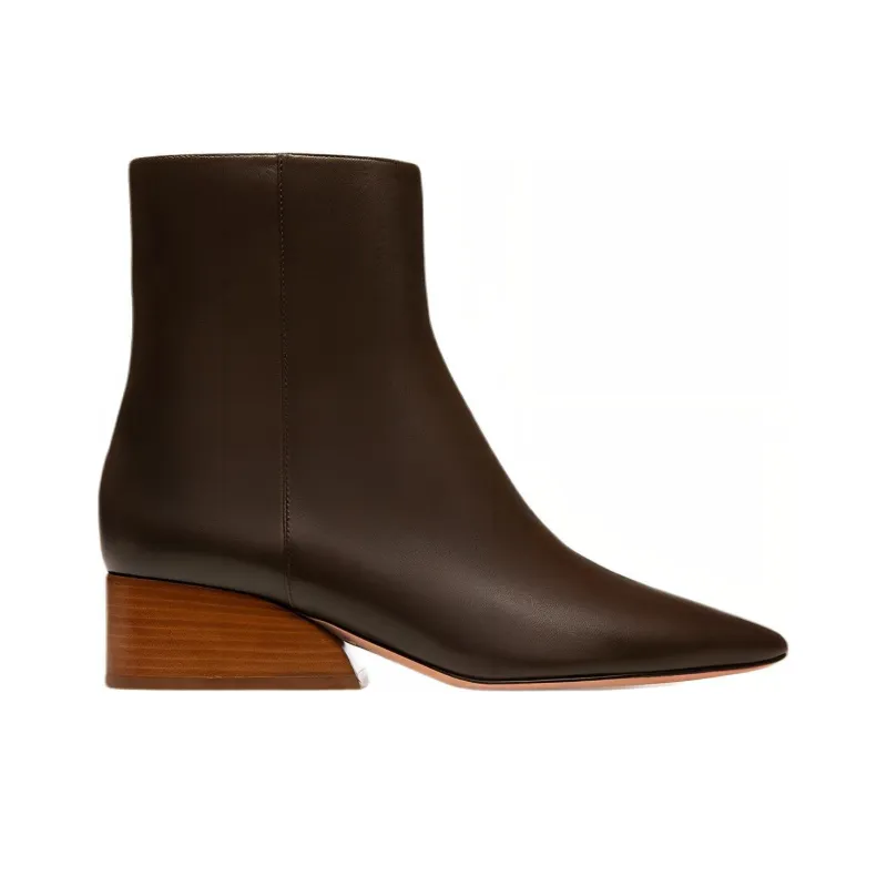 BALLY Glenda Ankle Boots Women's Brown-1