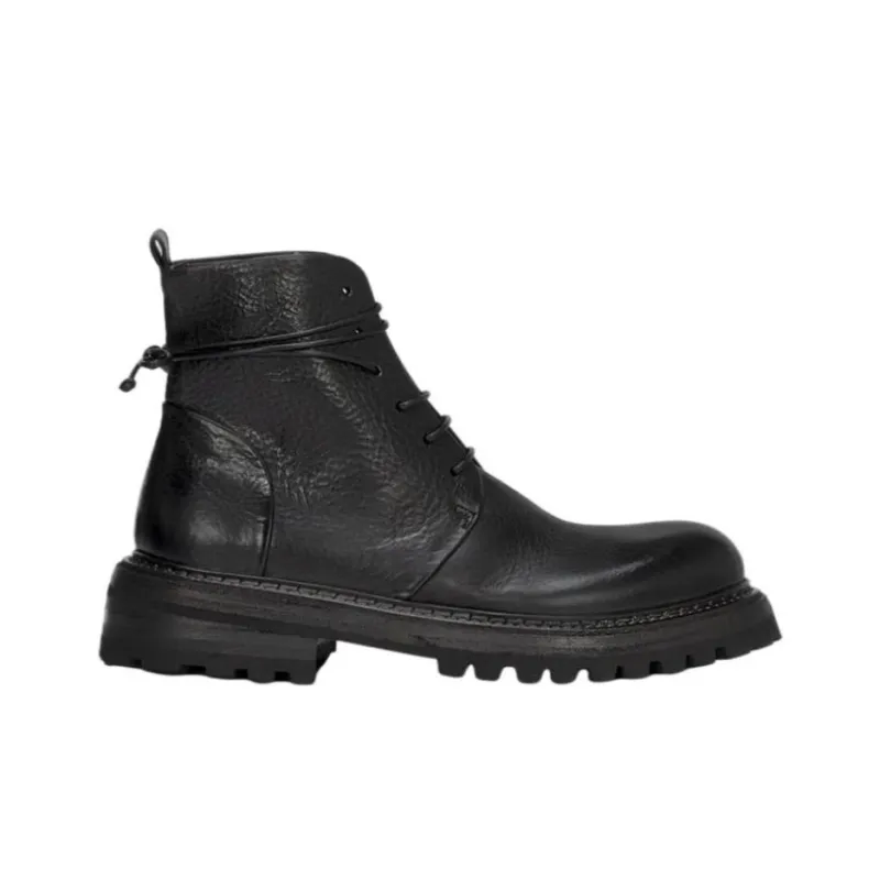 Marsèll Suede Lace-up Ankle Boots-1