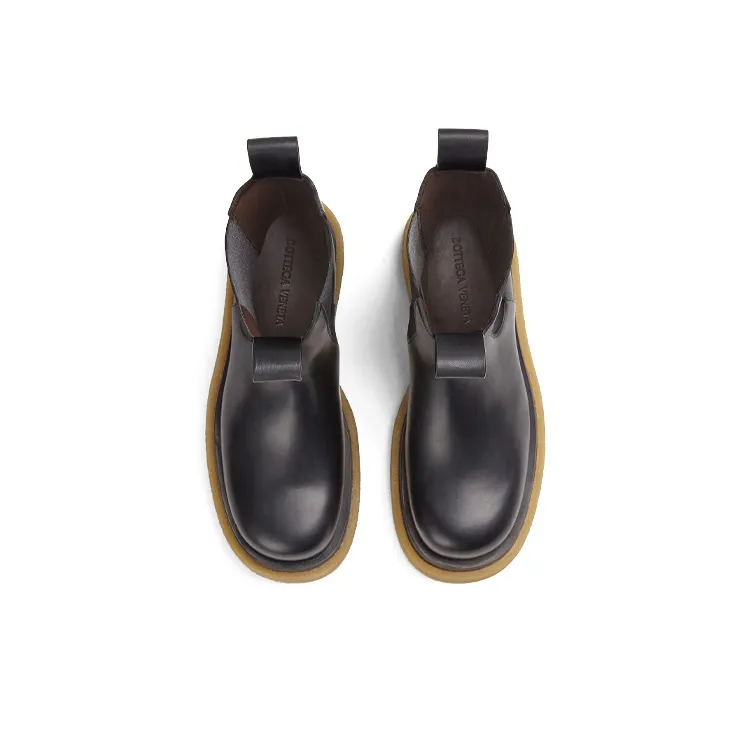 Bottega Veneta Lug Boot Black Gum-2
