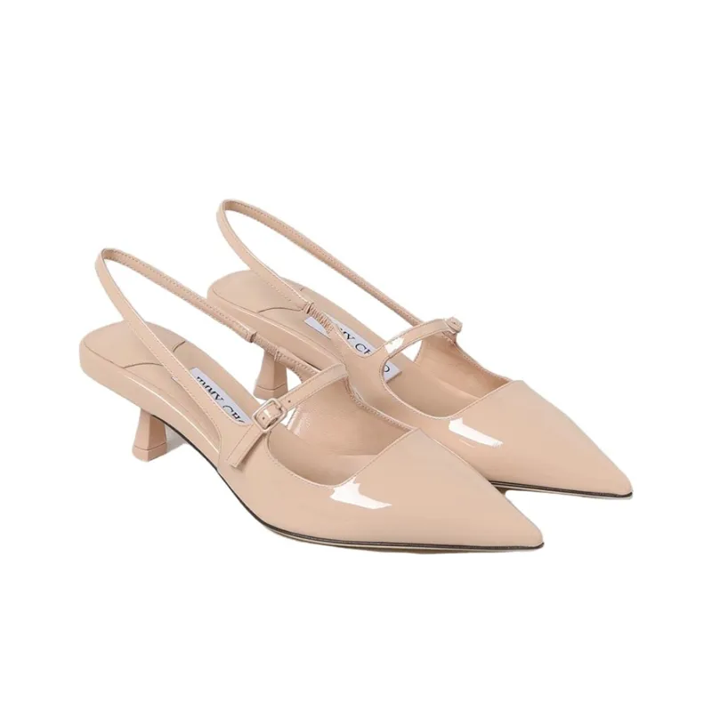Jimmy Choo Slim Heel High Heels 4.5cm Women's Pink-2