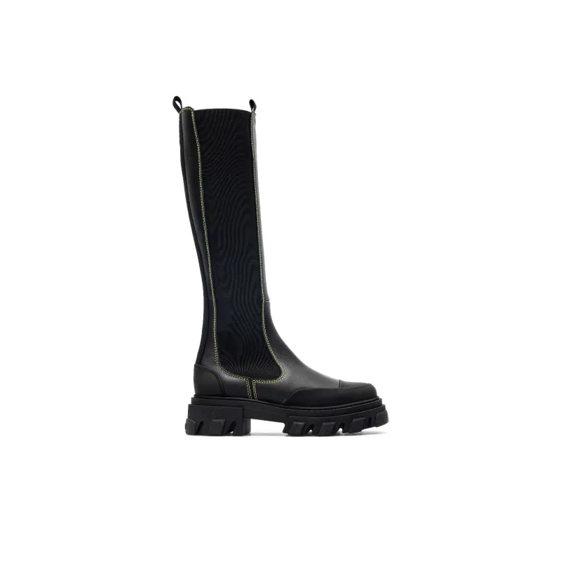 GANNI Knee high Boots Women's Black-1