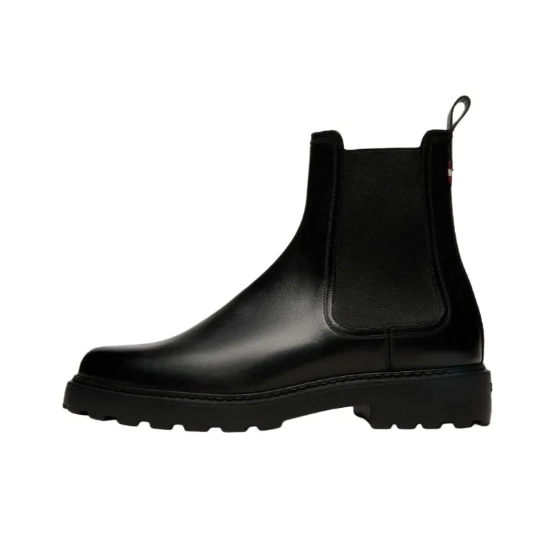 BALLY Gusto Short Chelsea Boots Men's Black-0