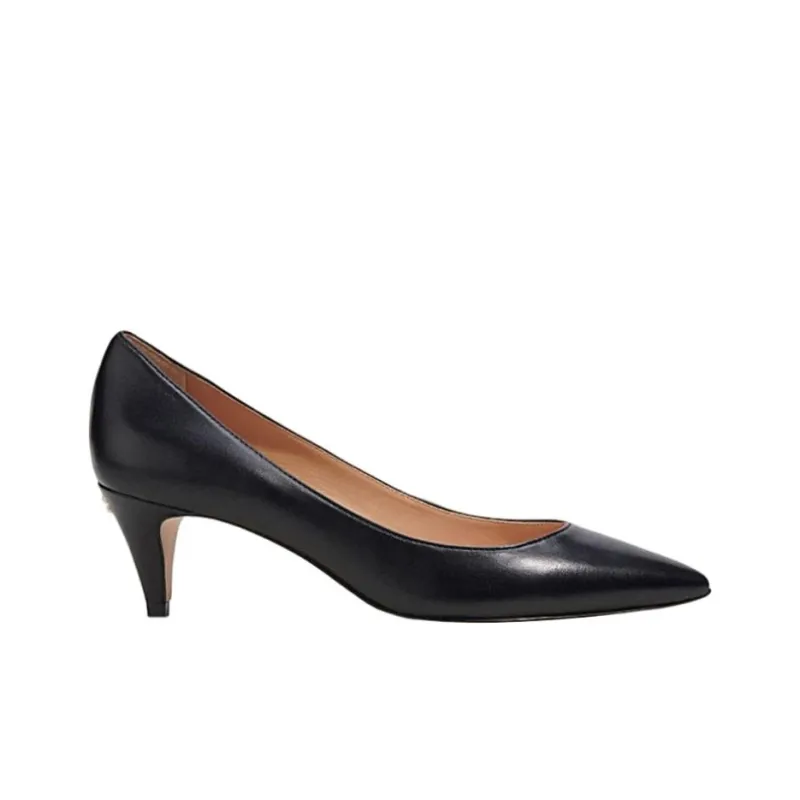 COACH Sloane Cone Heel High Heels Women's Black-1