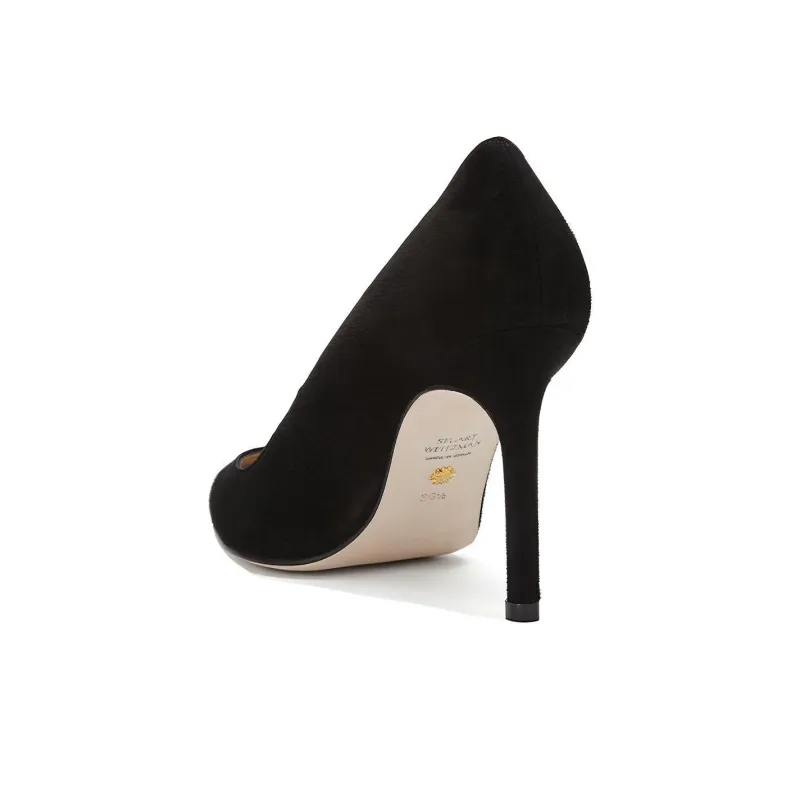 Stuart Weitzman/SW Anny Slim Heel High Heels 9.5cm Women's Black-4